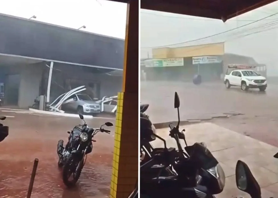Bujari decreta situação de emergência após temporal com granizo e ventos de 60 km/h