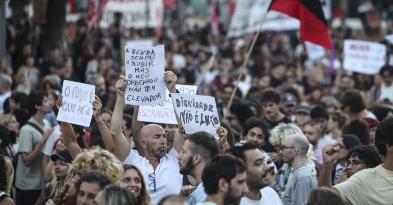 1.500 pessoas manifestaram-se no Porto contra custo de vida