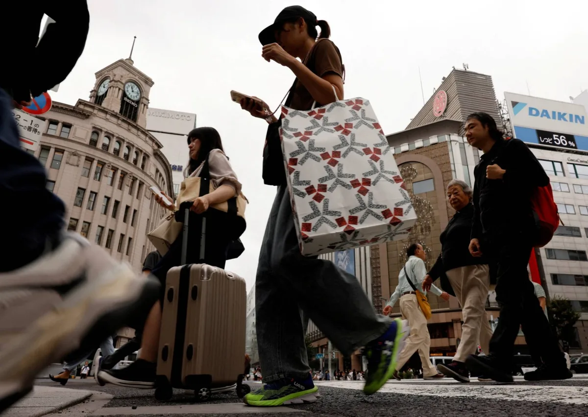 Japan’s household spending falls again despite wage gains