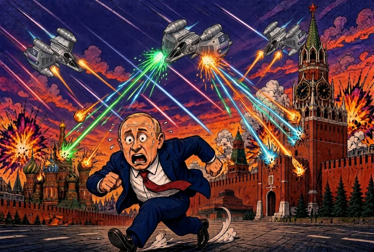 Ucrânia entra em modo Last Starfighter para combater o Império Russo