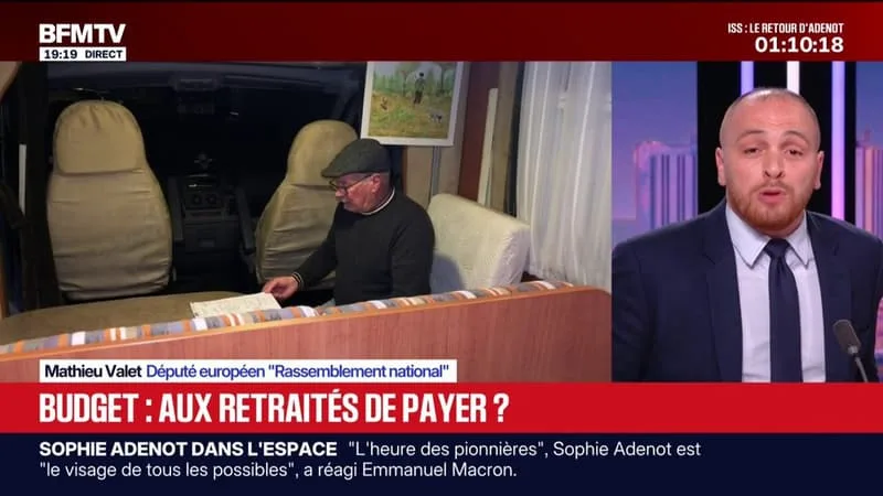 Budget 2027: "C'est certain qu'il faut faire des économies, mais pas en faisant la poche des Français", estime Mathieu Valet (eurodéputé RN)