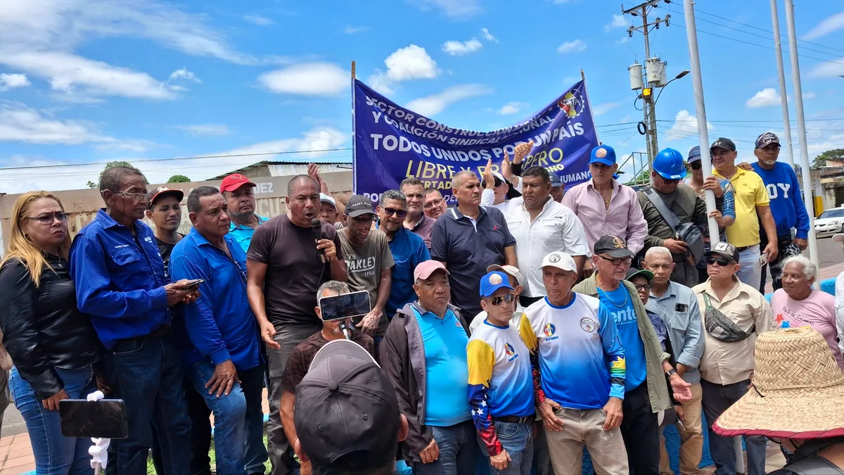 "Viene la lucha brava": Coalición Sindical anuncia desde Monagas paros y protestas nacionales para septiembre y octubre