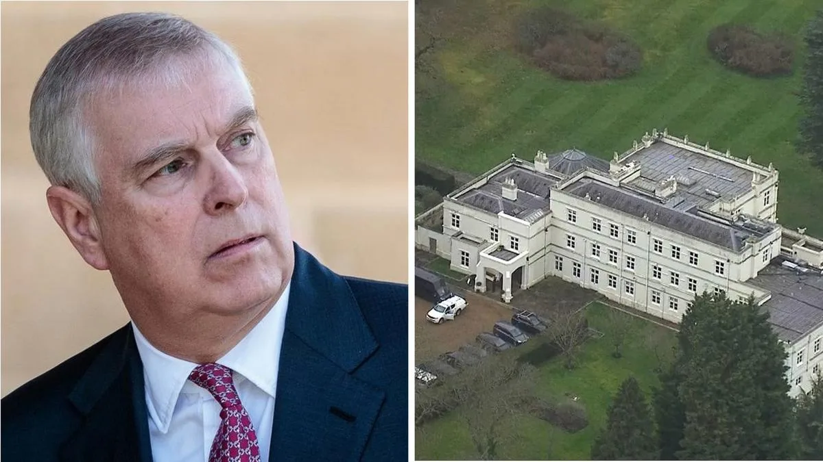 Andrew Mountbatten-Windsor’s Royal Lodge up for grabs but new tenant faces strict rules and hefty upkeep costs