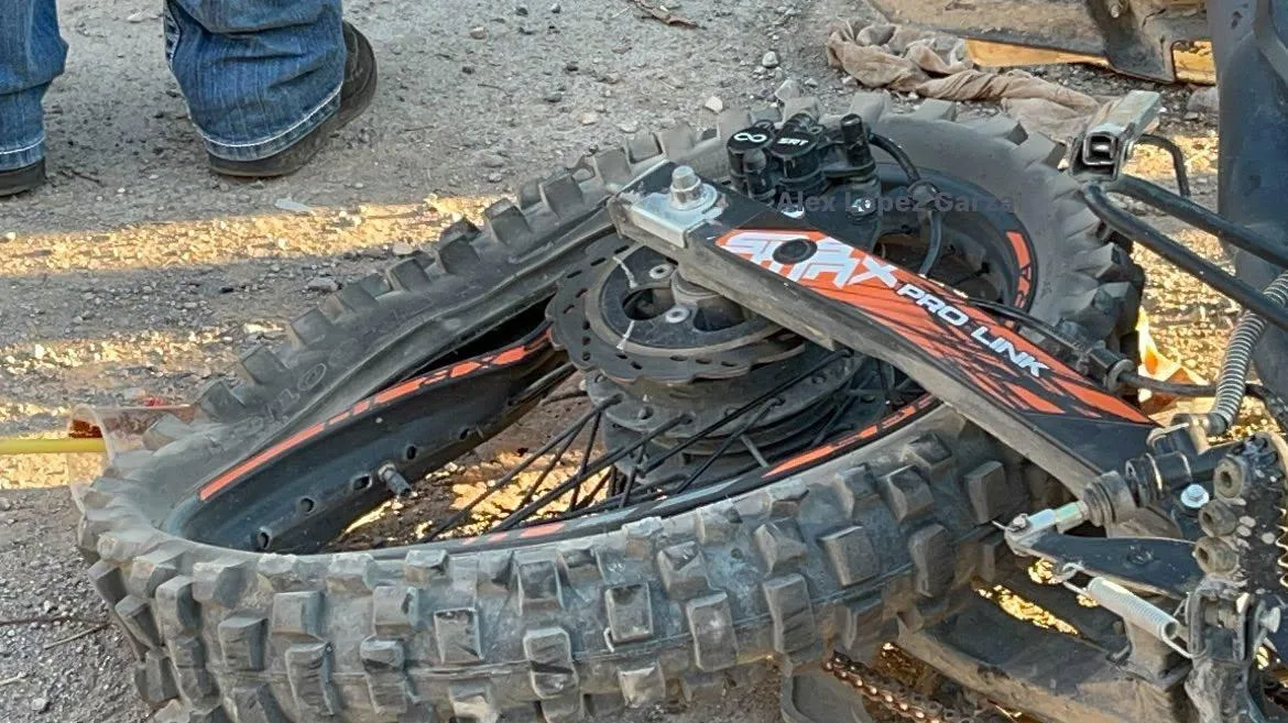 Muere motociclista tras accidente vial en Sabinas
