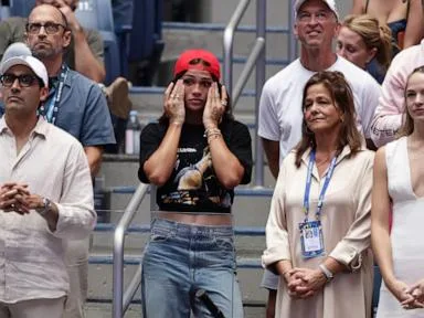 Trinity Rodman makes it from her soccer game to watch boyfriend Ben Shelton in the US Open final