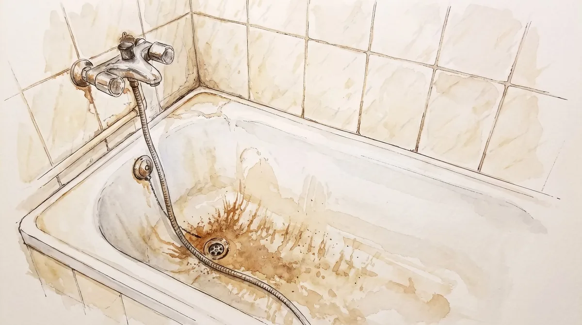 Qué recomiendan los expertos para sacar el óxido de la ducha