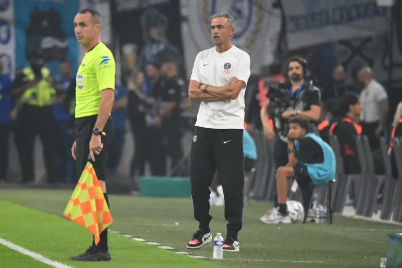 Luis Enrique après la victoire du PSG face à l'OM : « On a donné un bon moment à nos supporters »