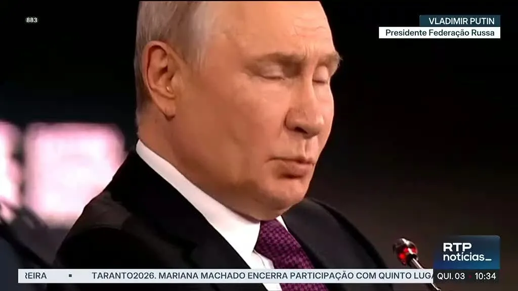 Paz na Ucrânia. Putin admite acordo, mas lança aviso ao Ocidente