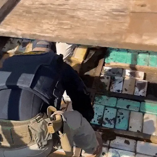 PRF apreende 196 kg de cocaína em caminhão boiadeiro em Corumbá