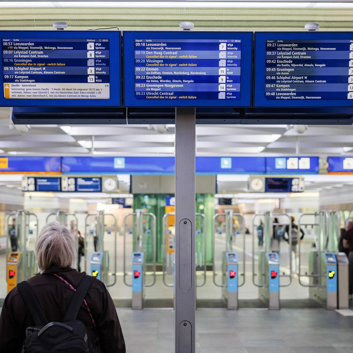 Niederlande - Störungen im Bahnverkehr - Mutmaßliche Sabotage
