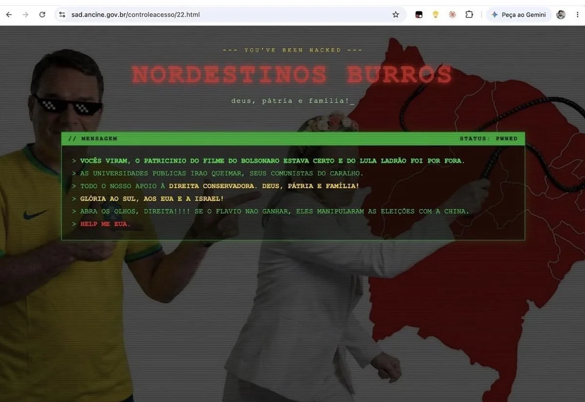 Servidores cobram investigação da PF a ataque hacker contra site da Ancine