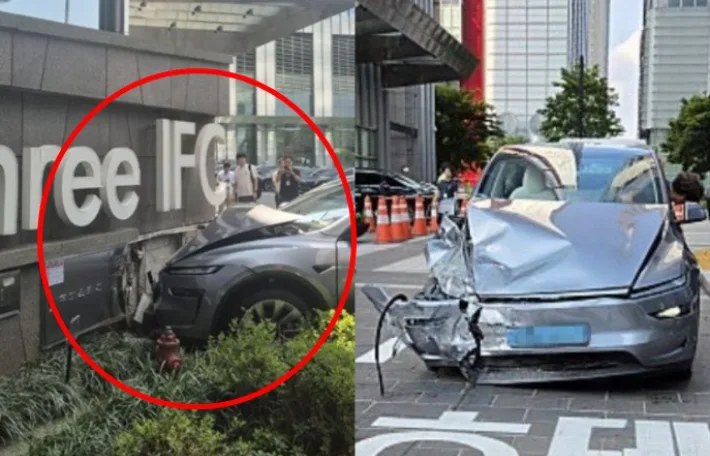 여의도 IFC몰 '쾅' 테슬라 시승차, 사고 처리비용은 어떻게?