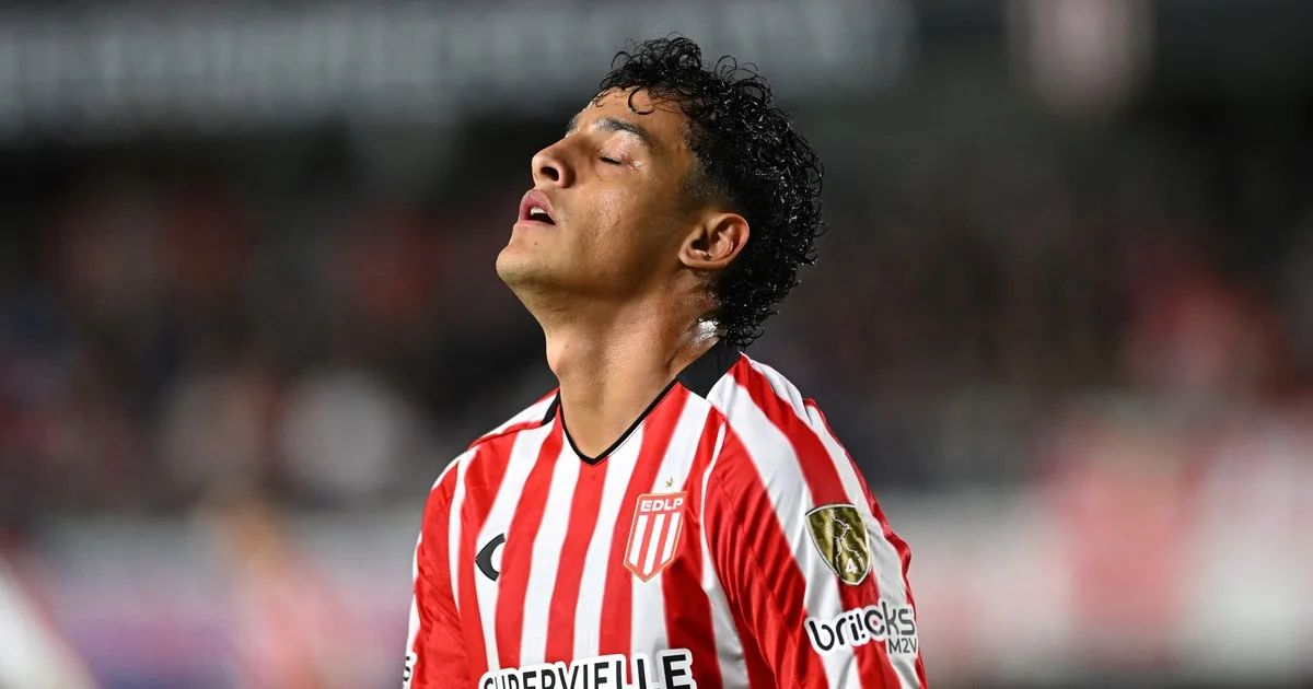 Baja en Estudiantes para la Supercopa Internacional: Tiago Palacios se pierde la final