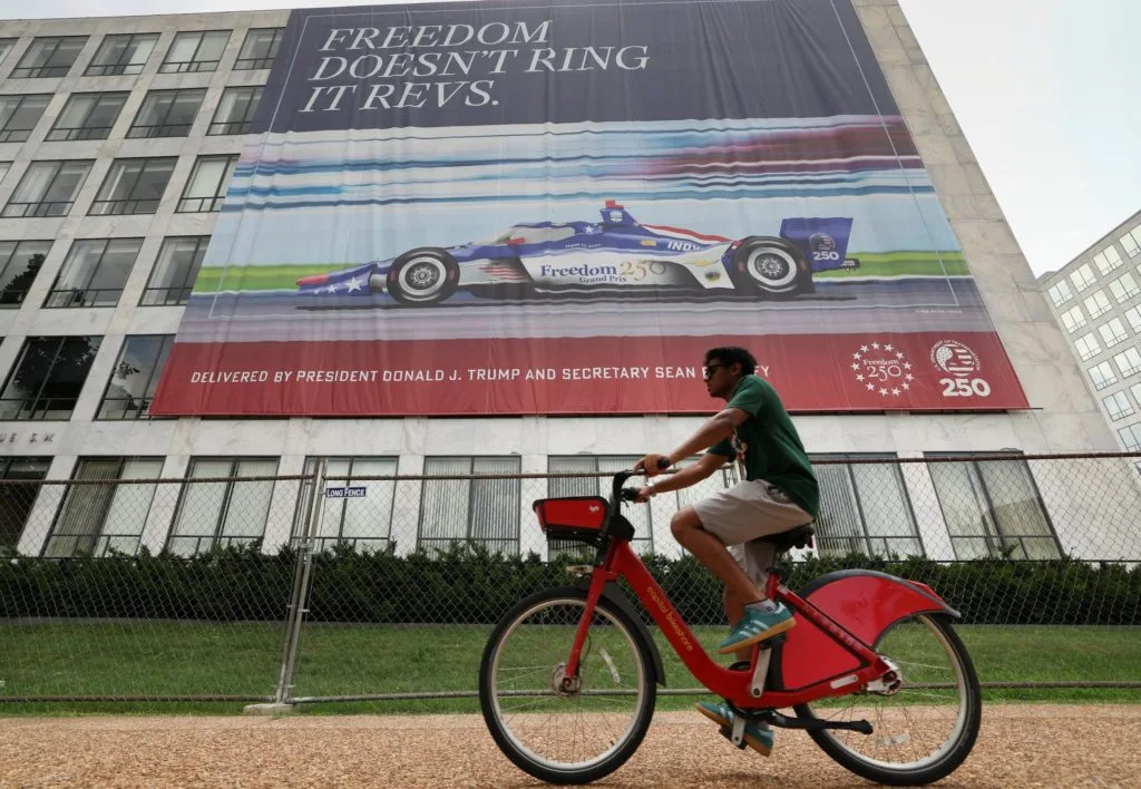 From White House ballroom to IndyCar race, Trump's spectacles take center stage in D.C.