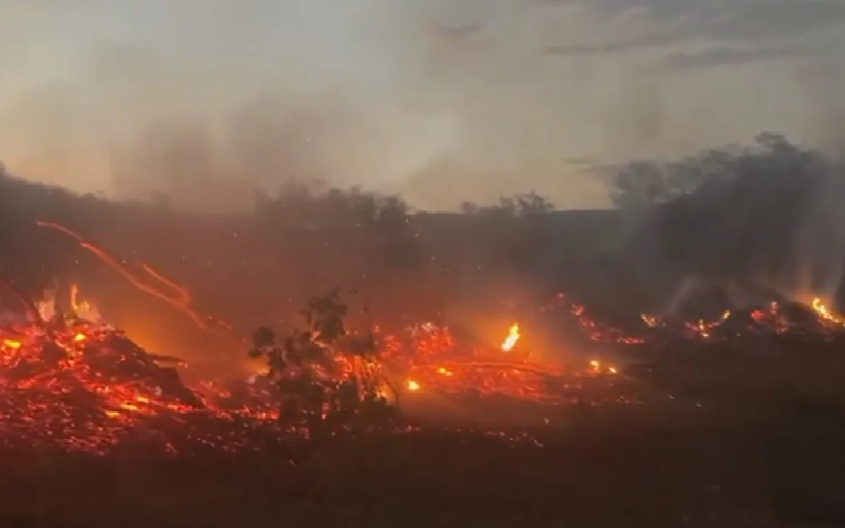 Incêndio na Chapada dos Veadeiros é controlado, diz Corpo de Bombeiros
