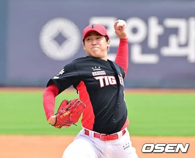 팔꿈치 수술→12개월 재활…KIA 22세 좌완, 5피안타 5볼넷 4실점, 1군 올라올 수 있나
