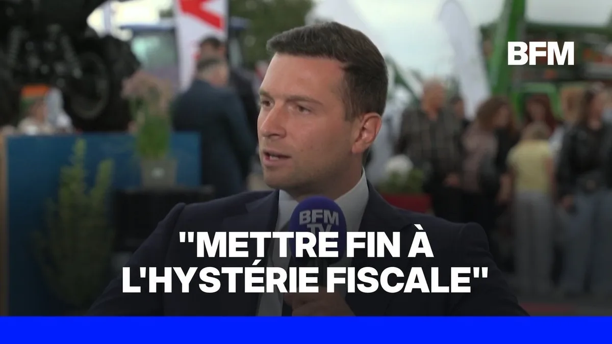 Jordan Bardella veut supprimer 120 taxes et impôts en cas de victoire du RN