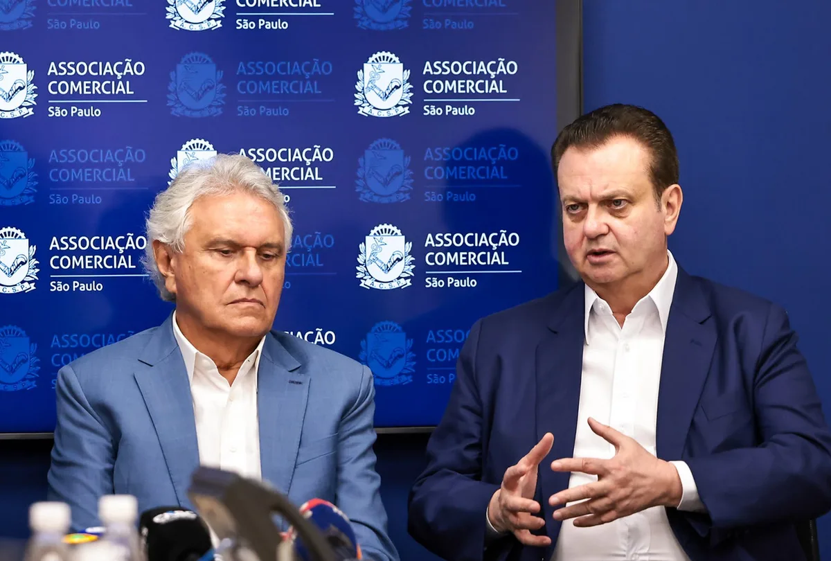 Caiado lança campanha sem Kassab após ruído sobre apoio do Centrão a Lula