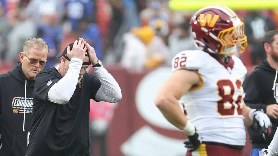 NFL's dumbest moment of Week 5 had the Commanders taking a tie more offensive than Redskins nickname ever was