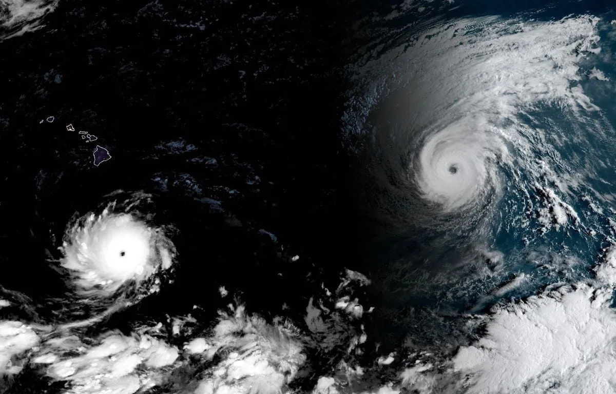 El Niño favorise des puissants ouragans et une tempête tropicale en même temps dans le Pacifique, et c’est pas fini