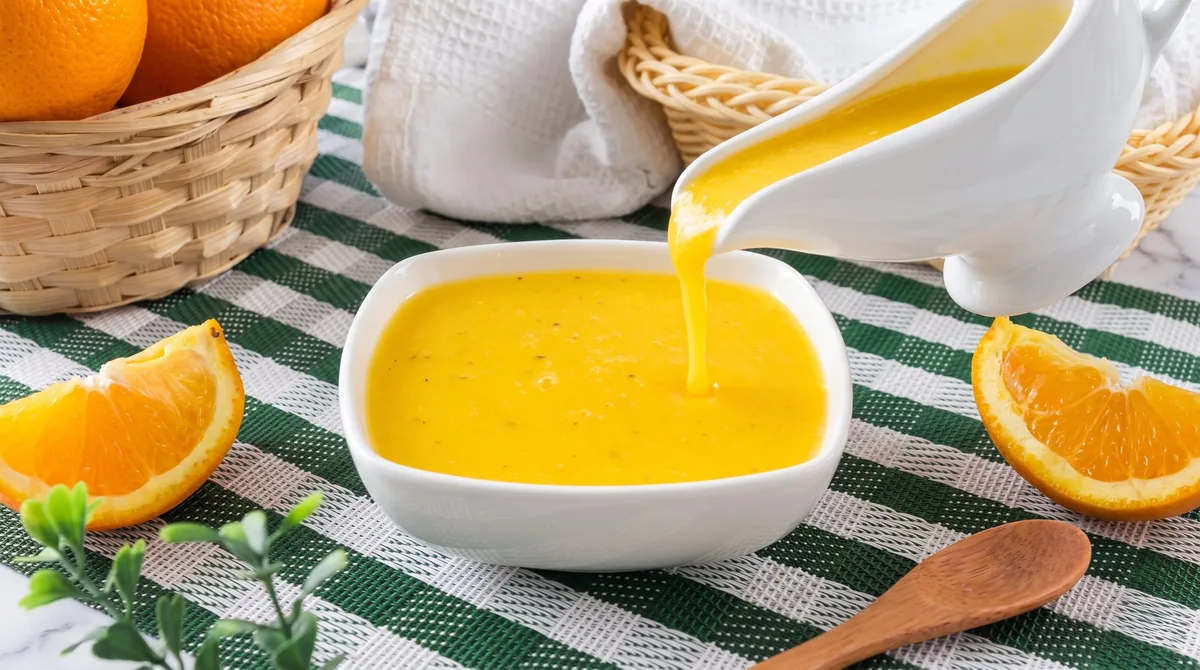 Salsa de naranja: un acompañamiento ligero y cítrico con el que puedes darle un toque especial a tus guarniciones y platos principales