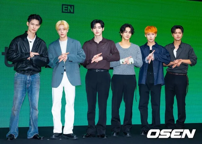 엔하이픈, 희승 탈퇴 후 첫 6인 컴백…"멤버 수보다 결과물만 생각" [Oh!쎈 현장]