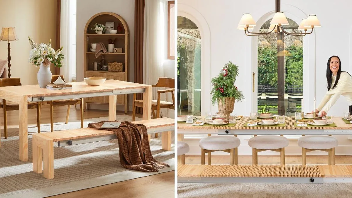 Lifely debuts extendable dining table system that transforms from compact six-seater to 12-seater in seconds
