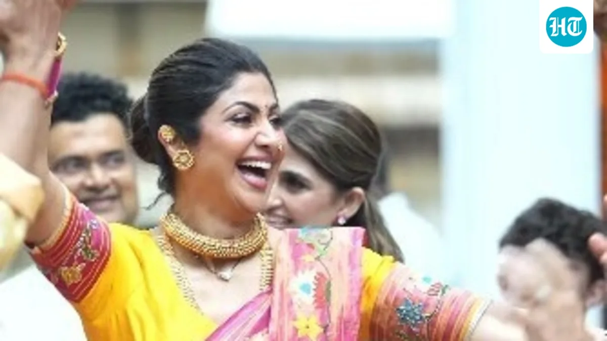 Exclusive | Shilpa Shetty Kundra reacts to her dance at Bappa's farewell going viral, here's what she says