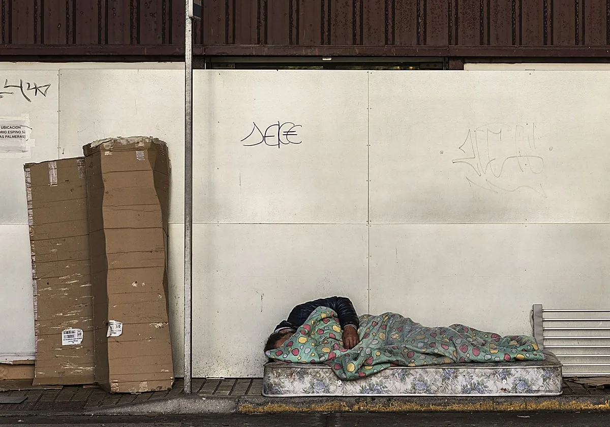 La indigencia en Vigo: más personas en la calle, una huelga de hambre y tres zonas críticas