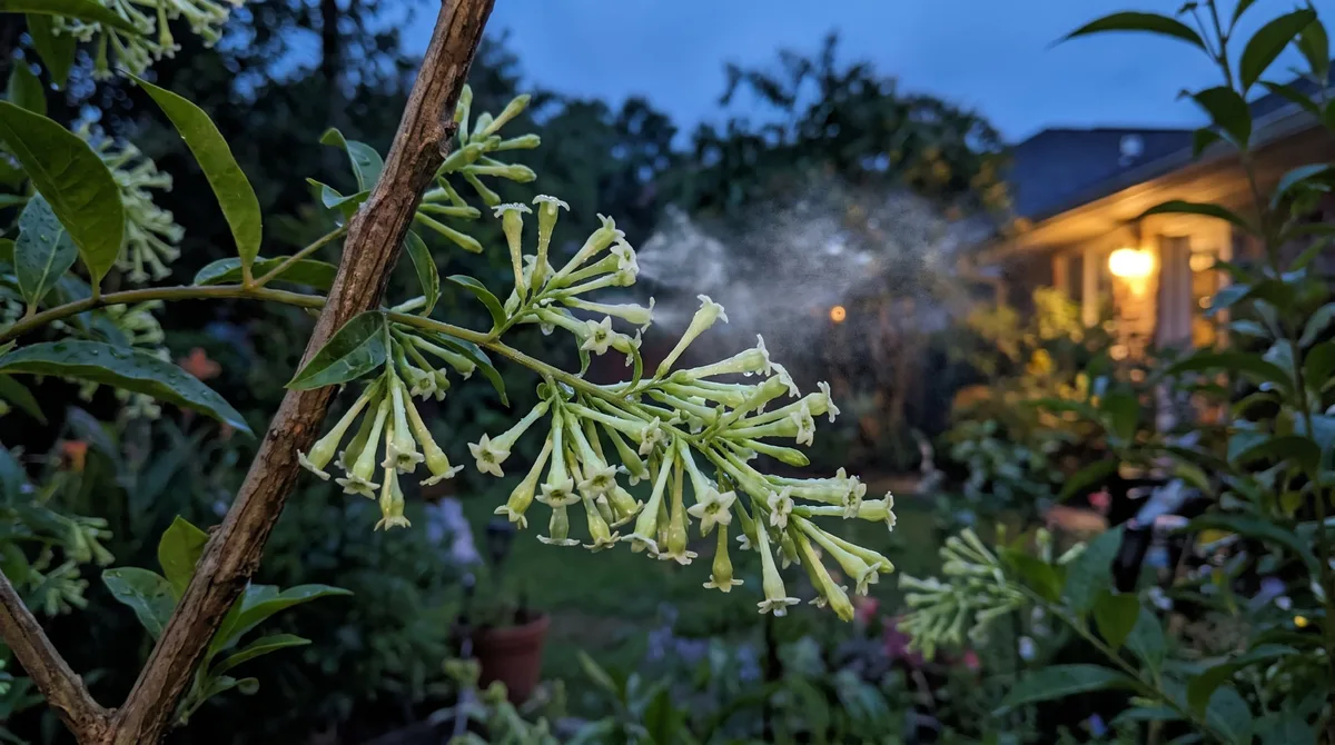 5 flores que despiertan por la noche y llenan tu hogar de un aroma inigualable