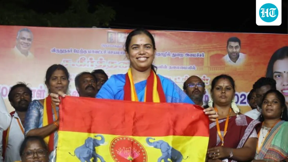 ‘Why should it matter?’: Vijay govt minister Keerthana slams ‘misogyny’ after woman in black dress misidentified as her