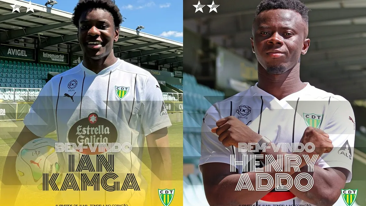 Mercado of Sport’s: CD Tondela reforça plantel com Ian Kamga e Henry Addo