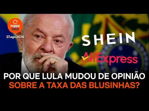 Saiba como Lula mudou de opinião sobre a taxa das blusinhas