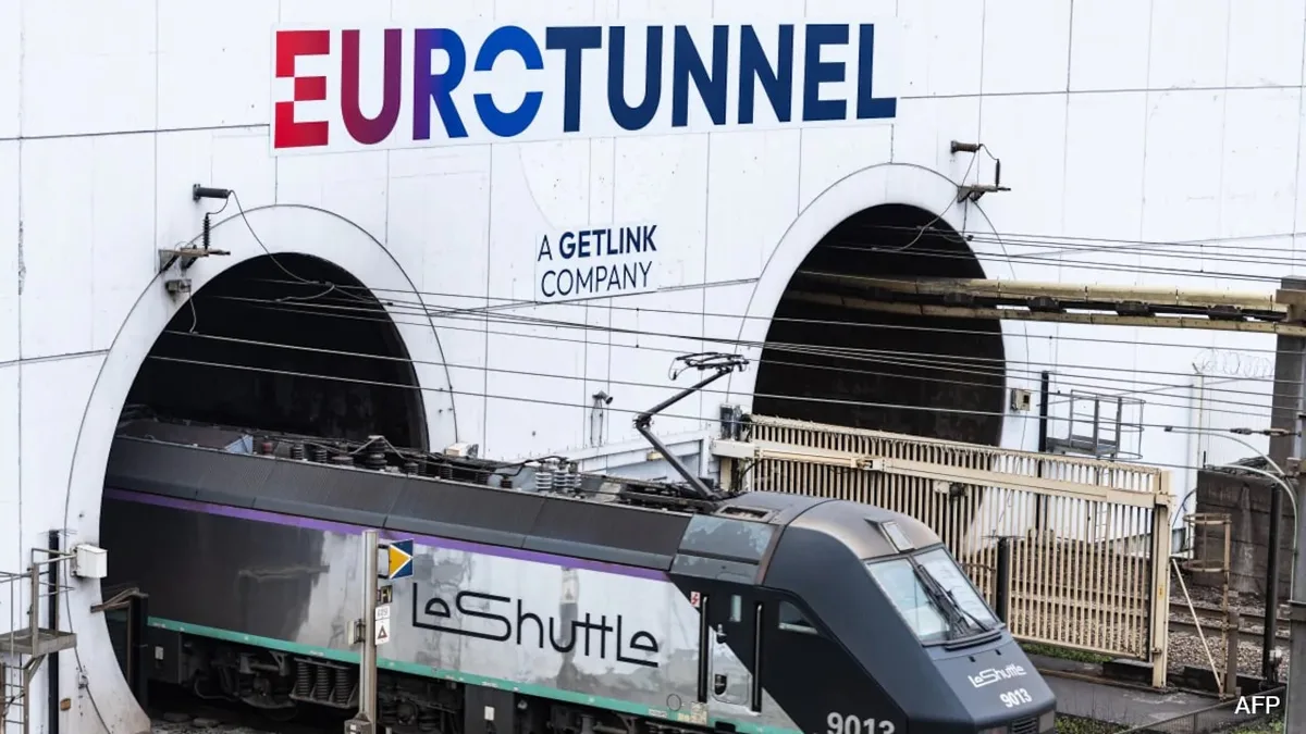 Bus Collides With Train Near Channel Tunnel Entrance In France, 19 Injured