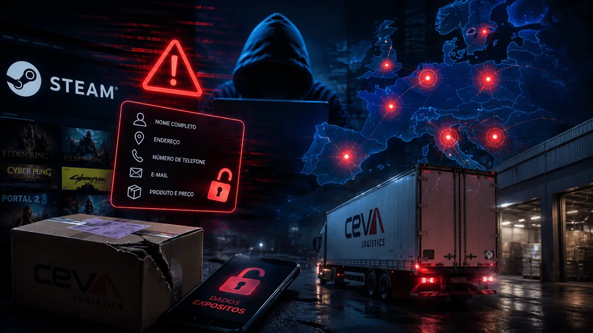 Steam sofre vazamento de dados após ciberataque a empresa terceirizada