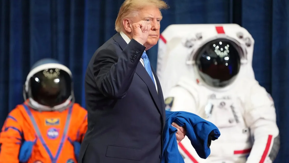 Trump orders creation of US ‘Space Academy’, amid rivalry with China