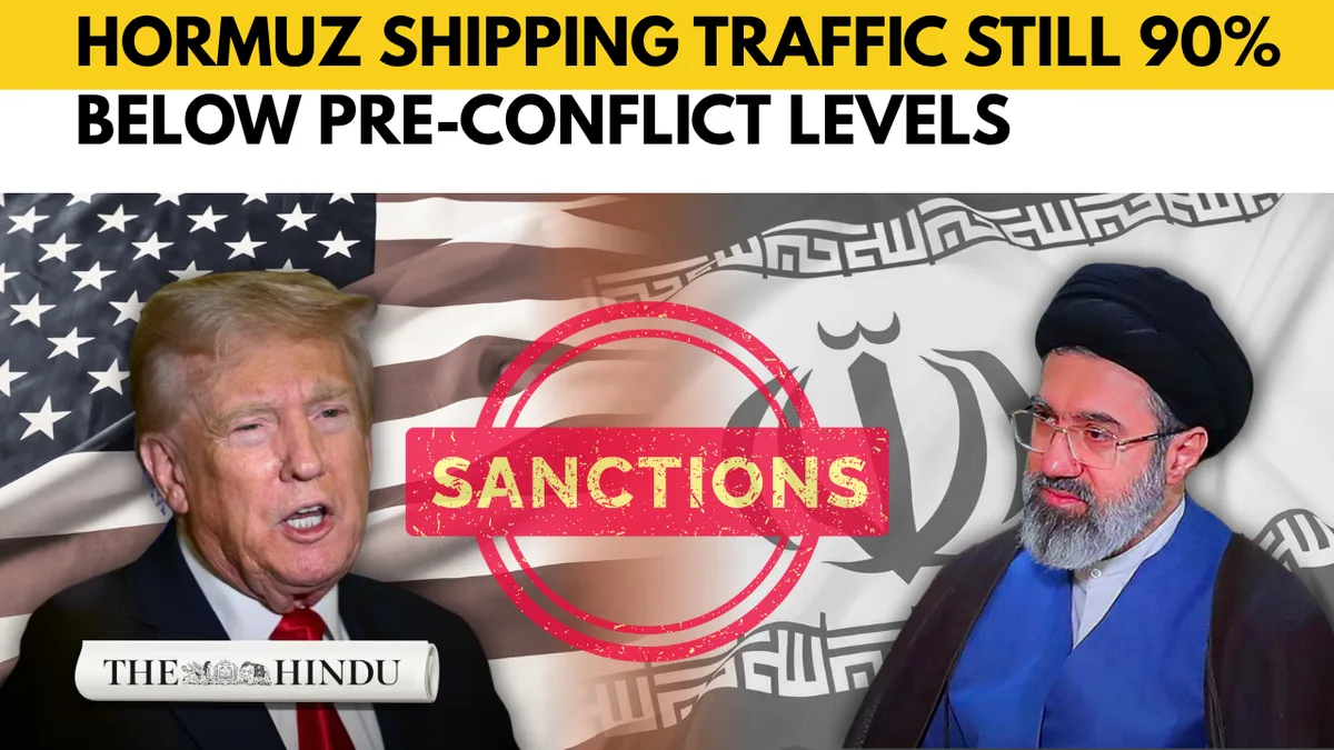 Hormuz traffic remains low as sanctions threat escalates for Iran