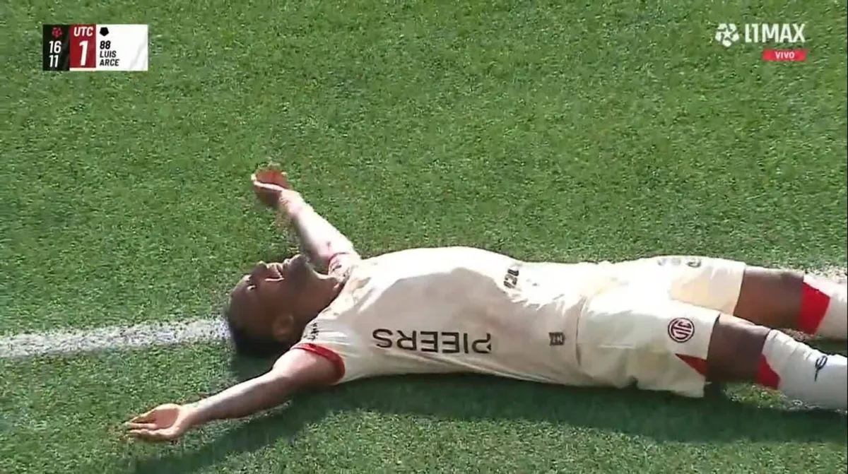 Golazo de Luis Arce con remate al ángulo en Universitario vs UTC por Torneo Clausura 2026