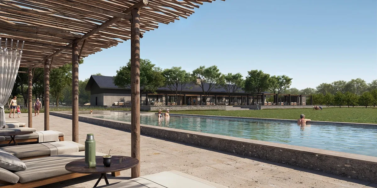 Construyen un barrio de casaquintas de lujo en la “nueva” zona norte, cerca de un hotel y bodega de moda