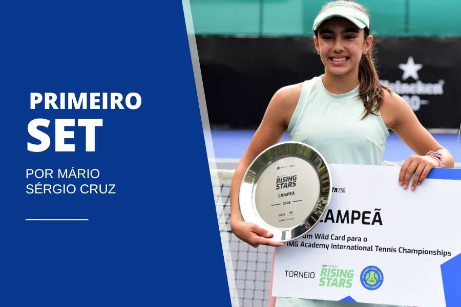 Gabriela Carvalho vence o Rising Stars e se inspira em Gauff, Victória e Naná