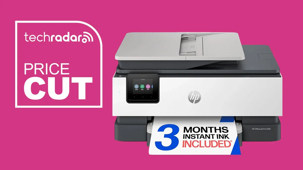 HP's OfficeJet Pro 8125 all-in-one printer is now an easy $100 home office upgrade