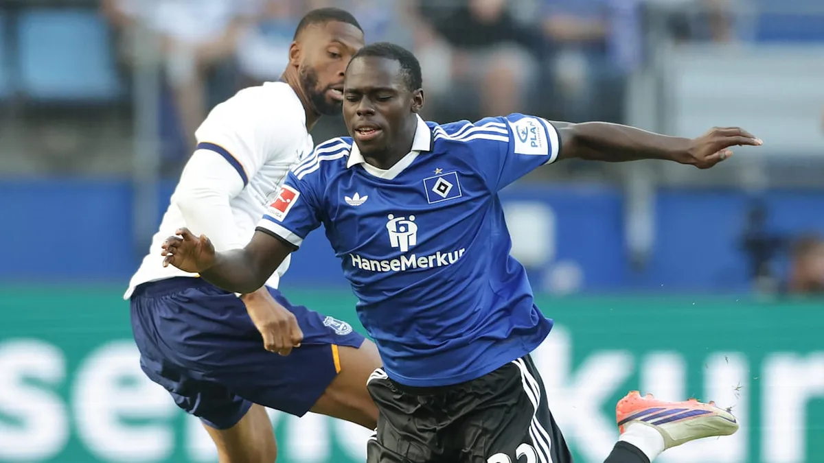 Warum es beim HSV nicht läuft - Amoako muss die 1. Liga noch lernen