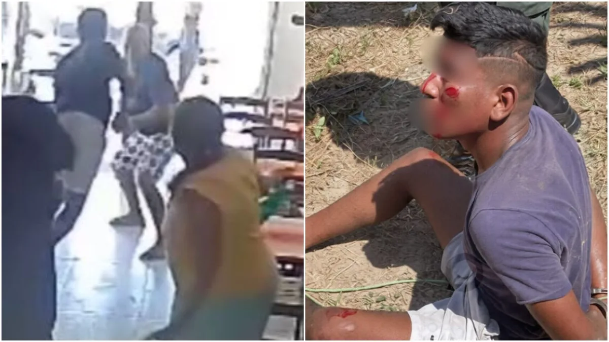 Homem tenta assaltar restaurante, entra em luta com idoso e é preso; vídeo