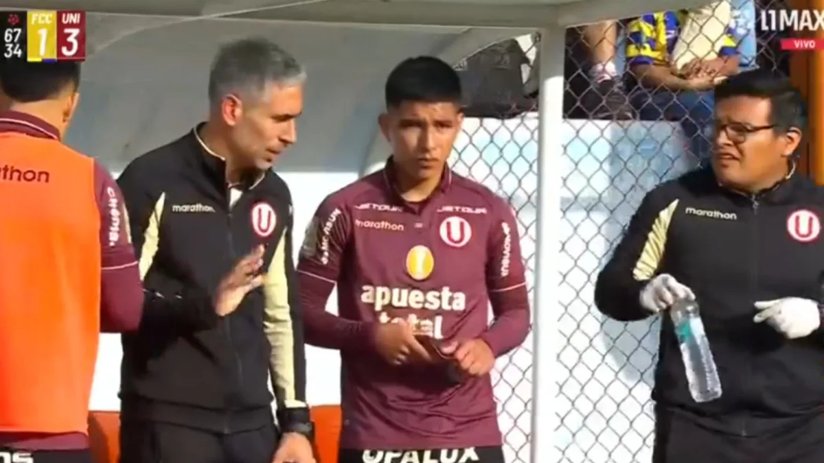 Piero Quispe hace su anhelado reestreno en Universitario: ingresó de cambio contra FC Cajamarca por Torneo Clausura de Liga 1 2026
