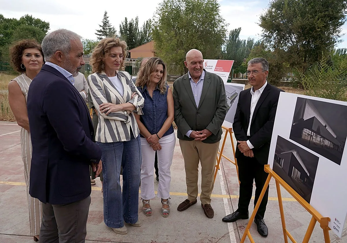 El nuevo polideportivo del colegio Miguel Delibes de Valladolid estará listo en el curso 2027-2028