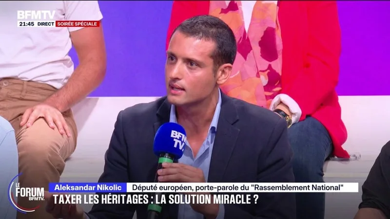 FORUM BFMTV - "Le problème n'est pas qu'on a trop de riches", assure l'élu RN Aleksandar Nikolic