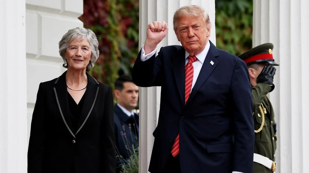 Seit 100 Jahren im Disput: Trump zum Konflikt um Nordirland: „Ich würde gerne eine Wiedervereinigung sehen“