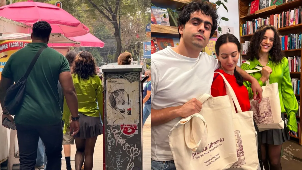 Rosalía ya está en CDMX: fue vista paseando y en varias tiendas de la capital