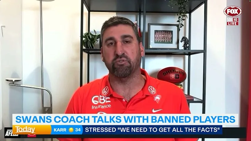 Cox opens up on banned Swans five