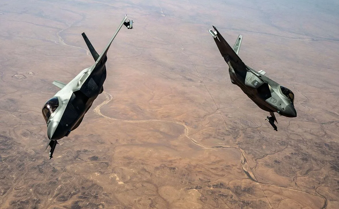 Первые финские F-35 направились из США на базу в Рованиеми